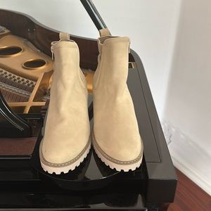 Ankle boots with rubber soles NWT